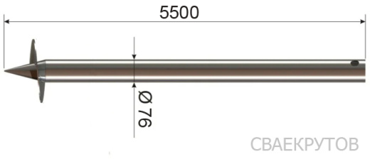 СВС 76x5500мм